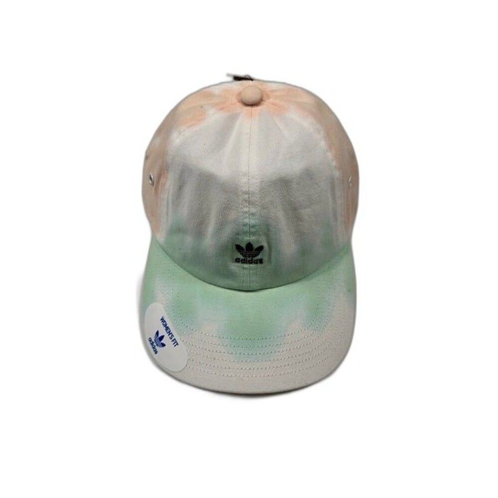 NEW ADIDAS Womens Hat White/Green 100% Cotton